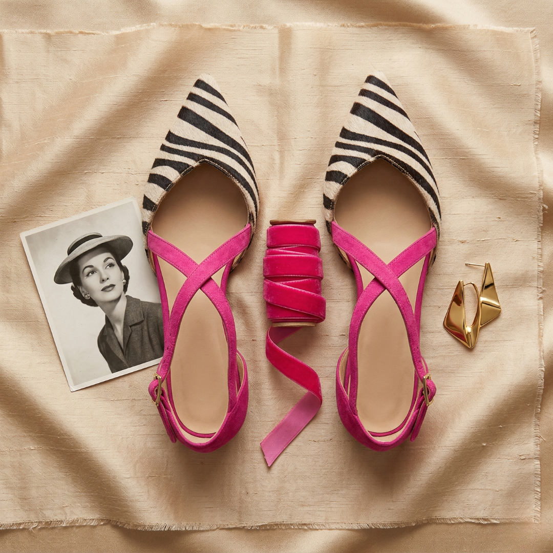 Marley™ | Strappy Mary Jane Ballet Flats