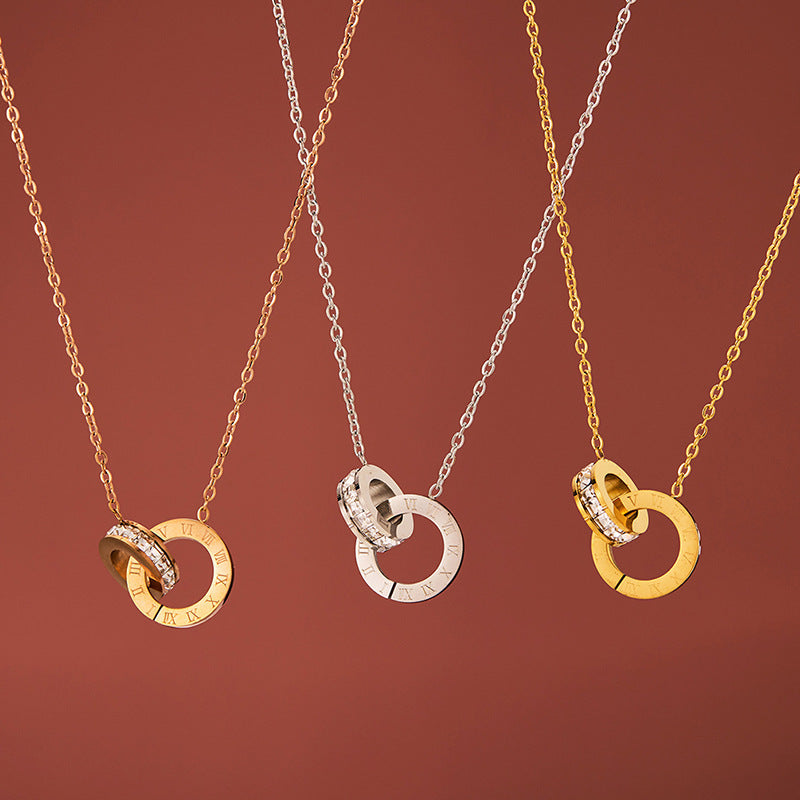 Melissa™ | Custom Number Pendant Necklace