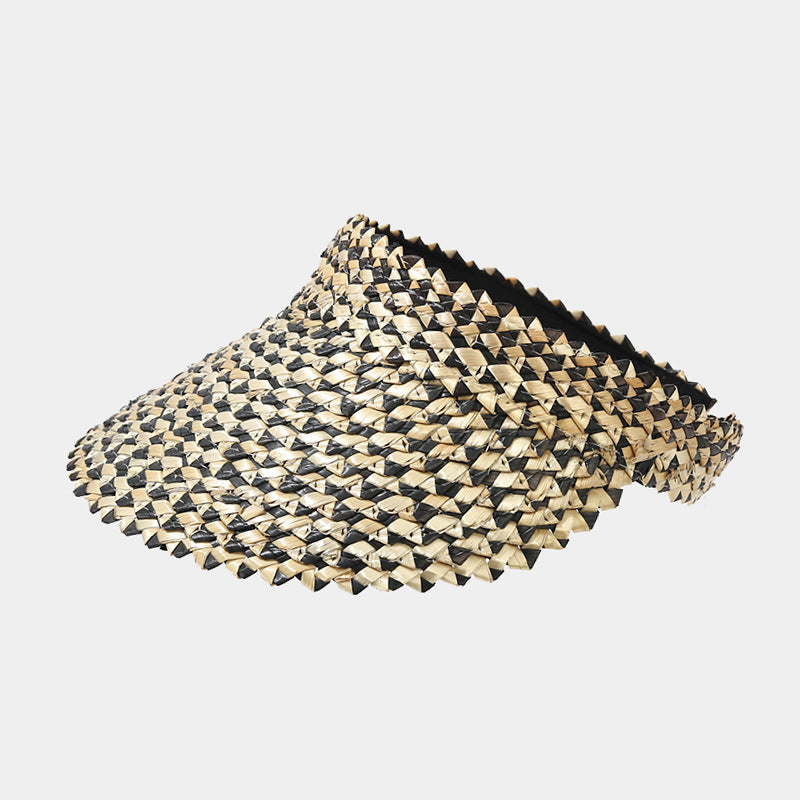 Alanna™ | Wide Brim Adjustable UV Protection Sun Visor Hat
