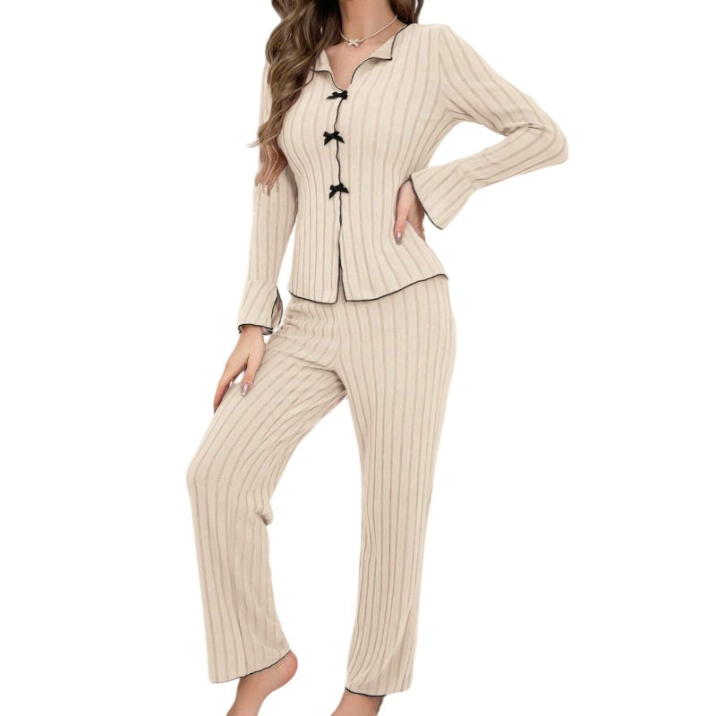 Hazel™ | V-Neck Two-Piece Loungewear Set