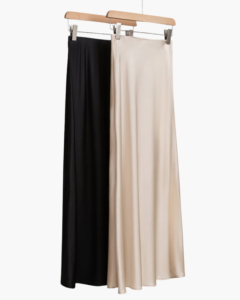 Gemma™ | Old Money A-Line Midi Skirt