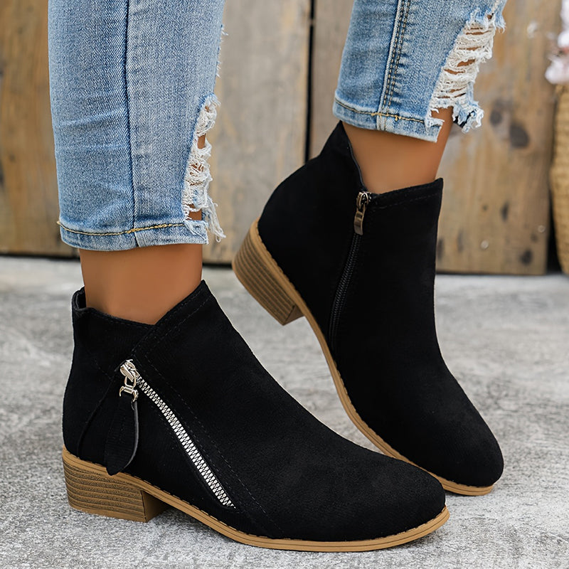 Lacey™ | Cushioned Comfort Ankle Boots