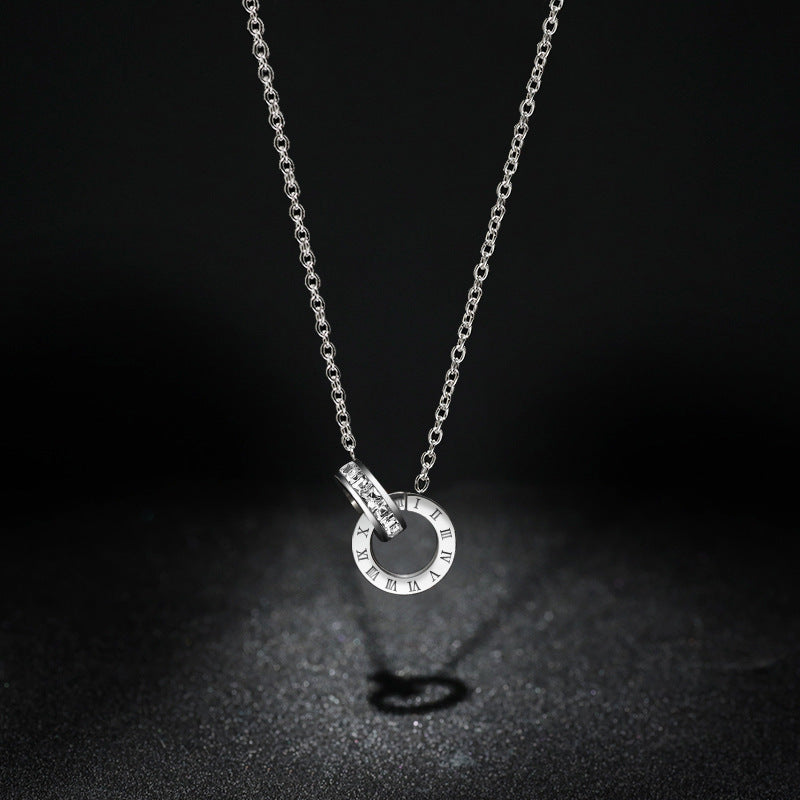 Melissa™ | Custom Number Pendant Necklace