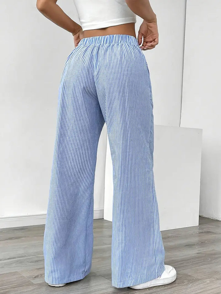 Gabrielle™ | Relaxed Fit Striped Pants