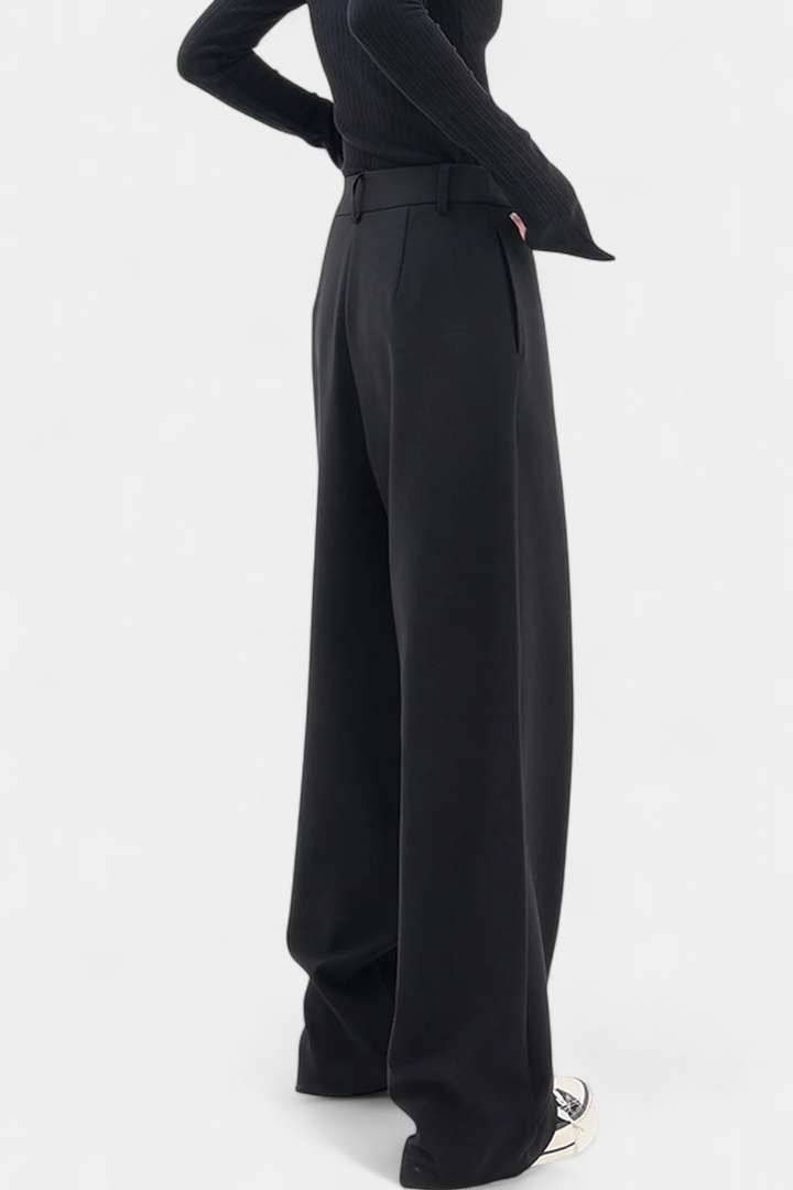 Delilah™ | High-Waisted Straight Leg Pants