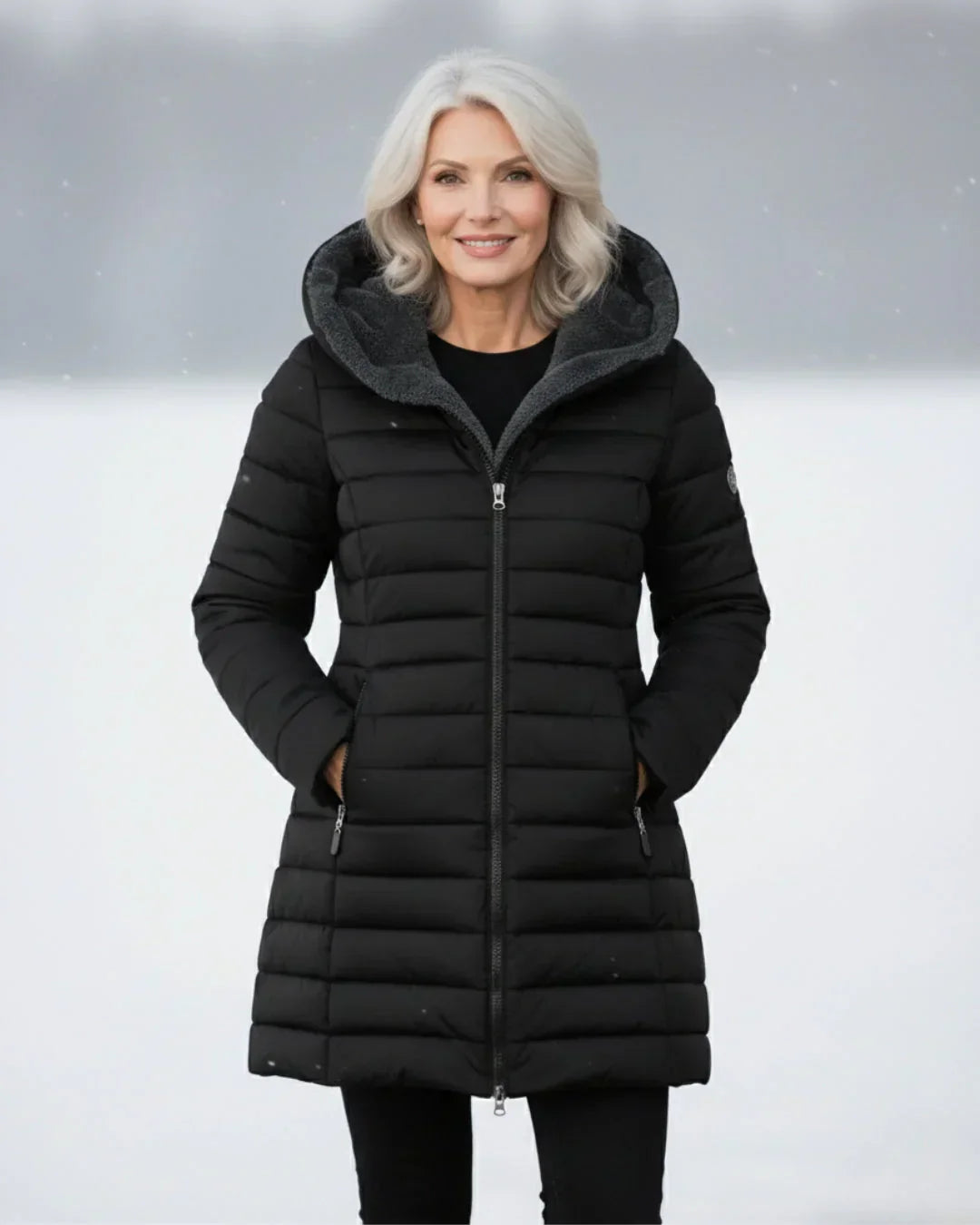 Kailani™ | Warm Hooded Insulated Winter Jacket