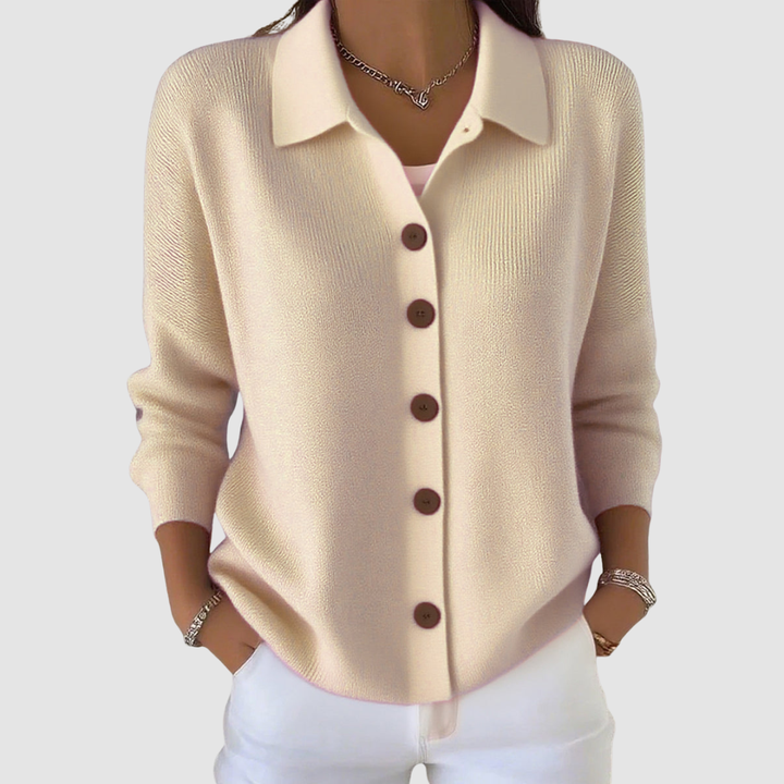 Malaya™ | Button-Front Knit Cardigan