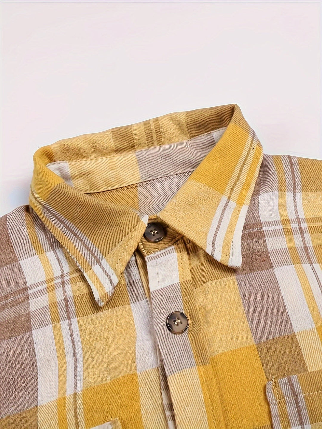Shelby™ | Oversized Plaid Button Up Shirt