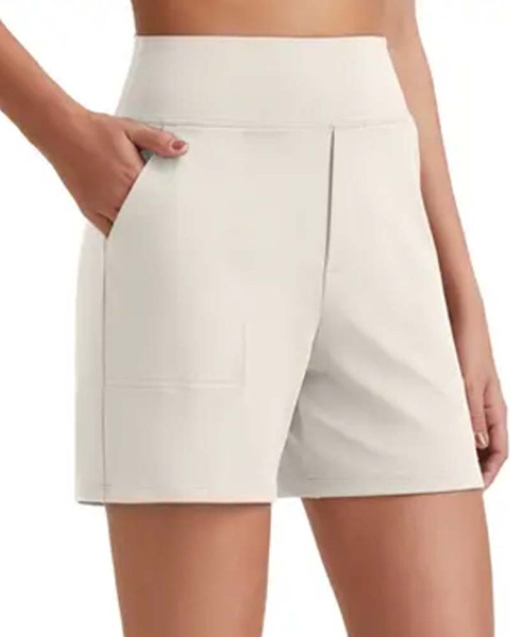 Paisley™ | High-Waisted Lightweight Summer Shorts