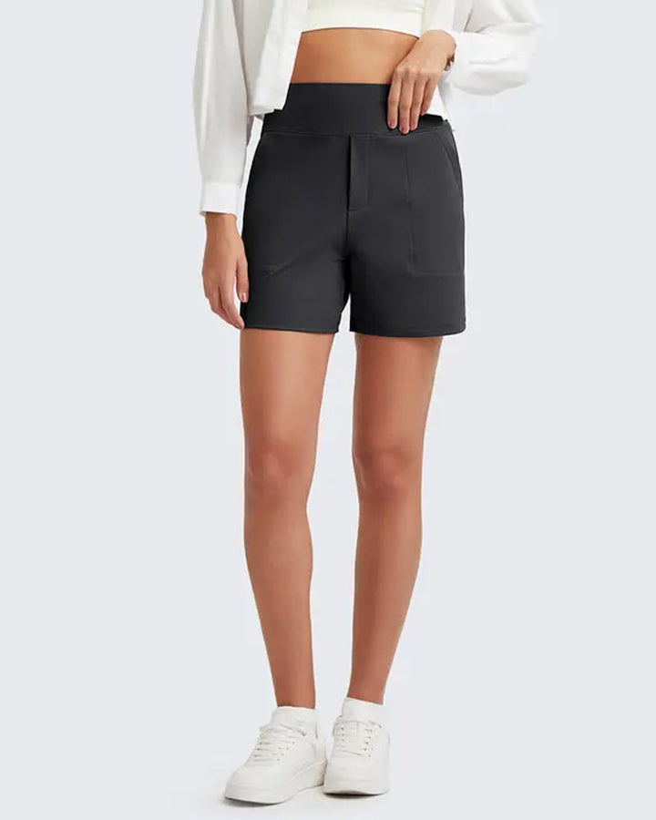 Paisley™ | High-Waisted Lightweight Summer Shorts
