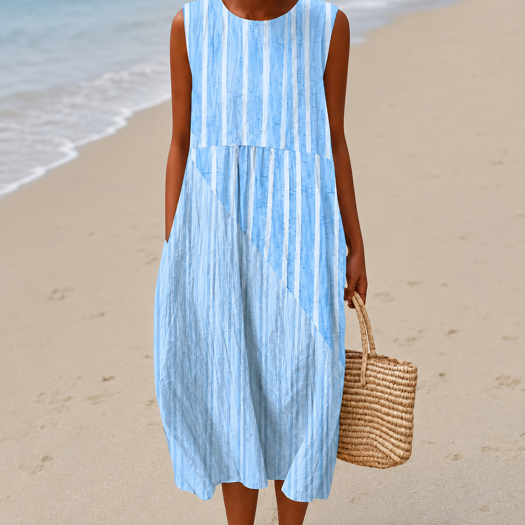 Kinsley™ | Floral A-Line Midi Dress