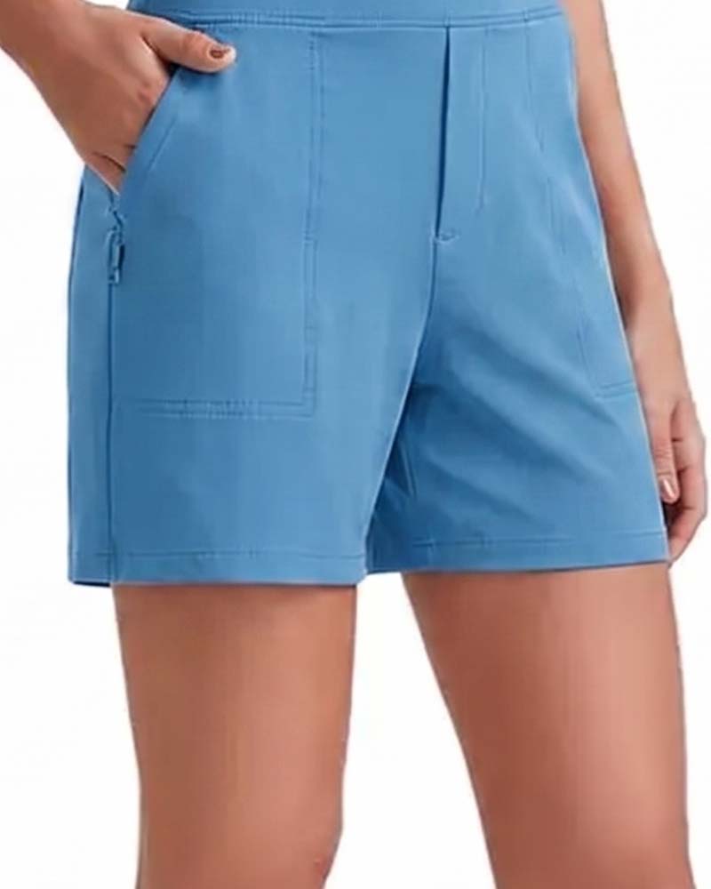 Paisley™ | High-Waisted Lightweight Summer Shorts