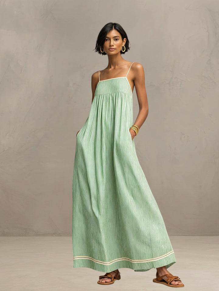 Paisley™ | Striped Maxi Dress