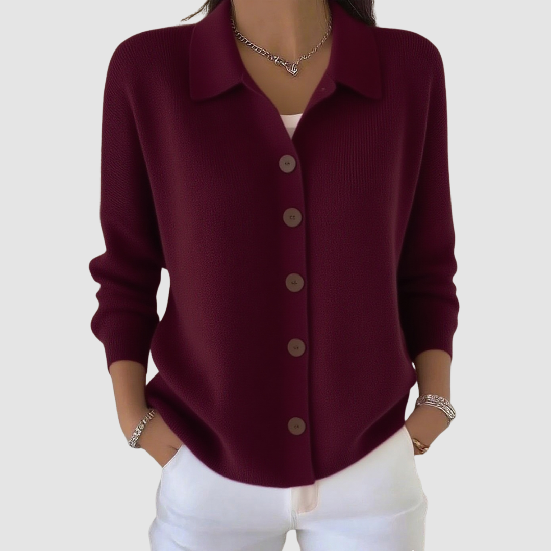 Malaya™ | Button-Front Knit Cardigan