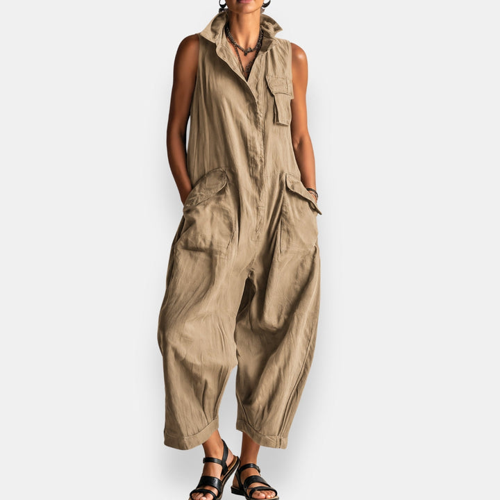 Mira™ | Sleeveless Elegant Jumpsuit
