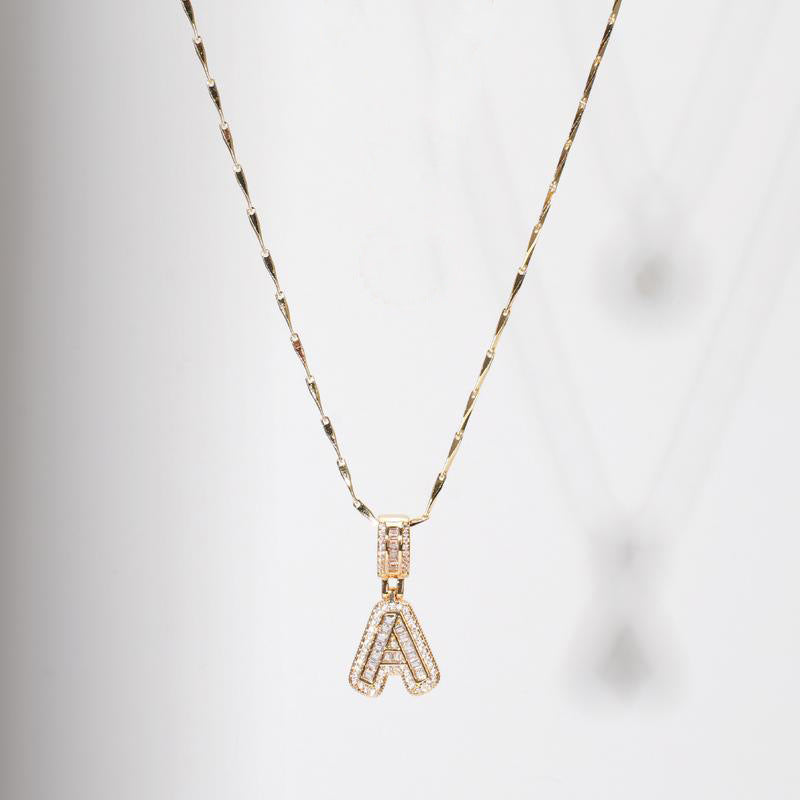 ROSALIE™ │ Dainty Initial Necklace Duo (2-Pack)