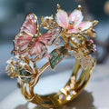 Mia™ | Dainty Sparkling Butterfly Ring