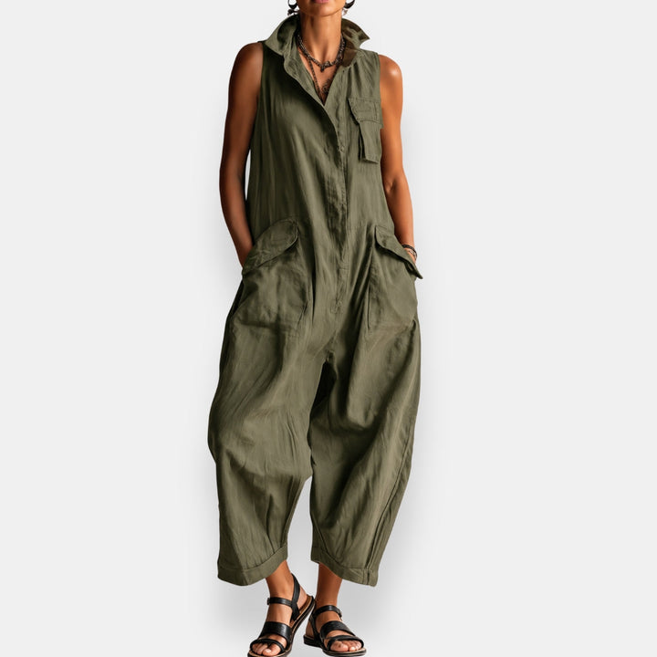 Mira™ | Sleeveless Elegant Jumpsuit