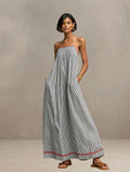 Paisley™ | Striped Maxi Dress