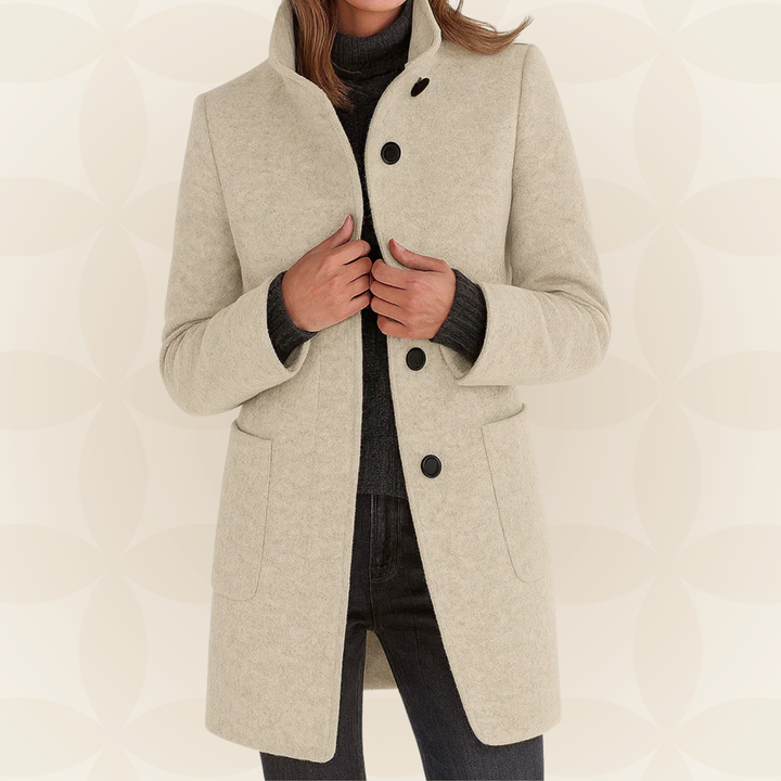 Anna™ | Comfortable High-Collar Jacket