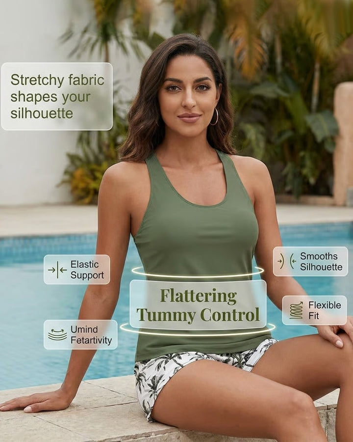 Wynter™ | 3-Piece Raglan Bikini Set With Cover-Up
