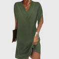Vionelle™ | Elegant Tummy Control Wrap Dress