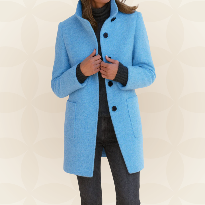Anna™ | Comfortable High-Collar Jacket
