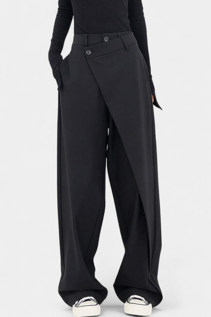 Delilah™ | High-Waisted Straight Leg Pants