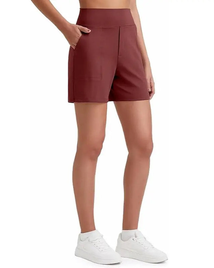 Paisley™ | High-Waisted Lightweight Summer Shorts