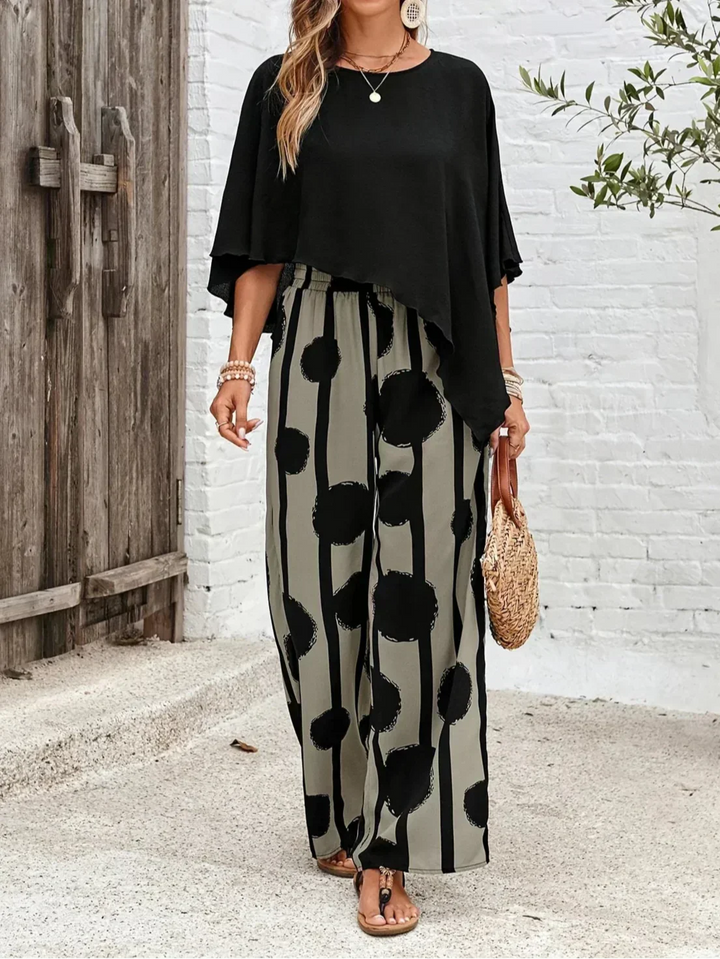 Margaret™ | Comfortable Elastic Waist 2-Piece Set