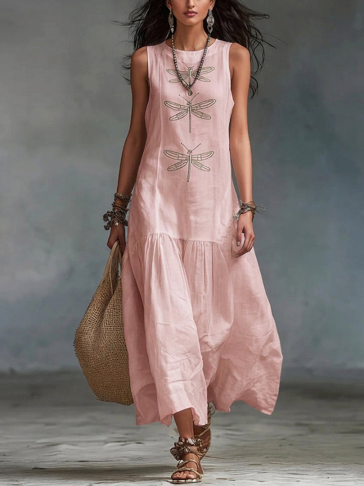 Paisley™ | Sleeveless Flowy Maxi Dress