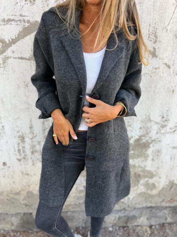 Journee™ | Tailored Button-Front Blazer