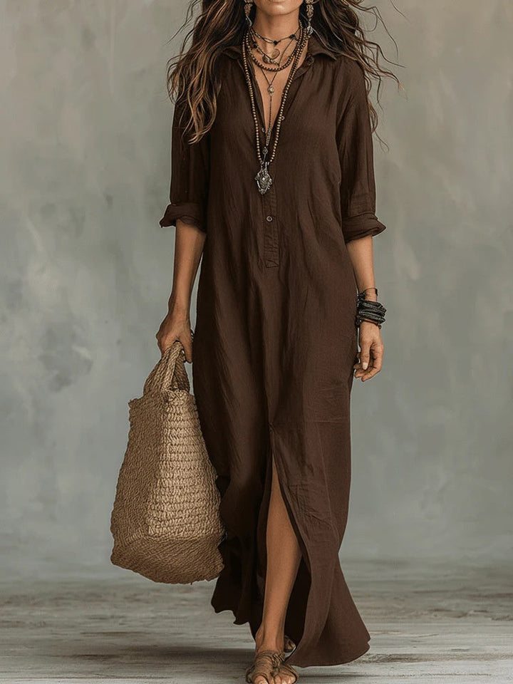 Nina™ | Flowy Flattering Casual Maxi Dress