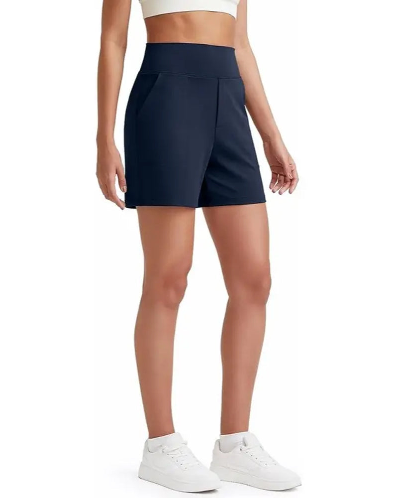 Paisley™ | High-Waisted Lightweight Summer Shorts