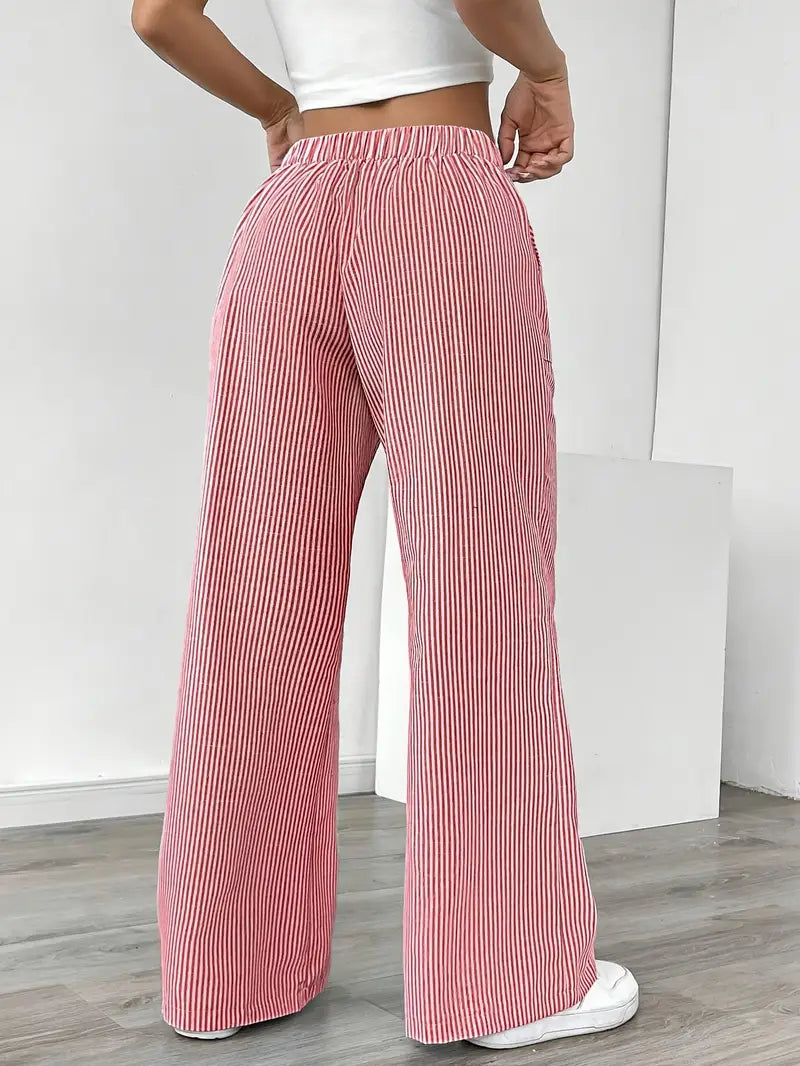 Gabrielle™ | Relaxed Fit Striped Pants