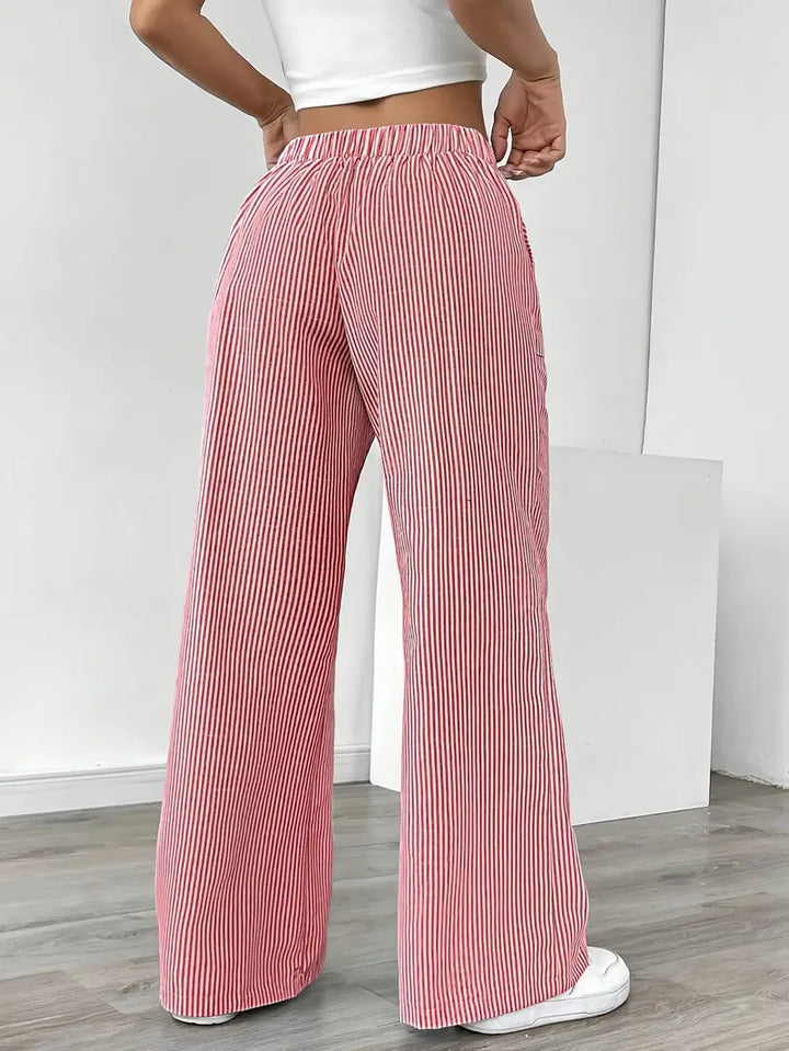 Gabrielle™ | Relaxed Fit Striped Pants