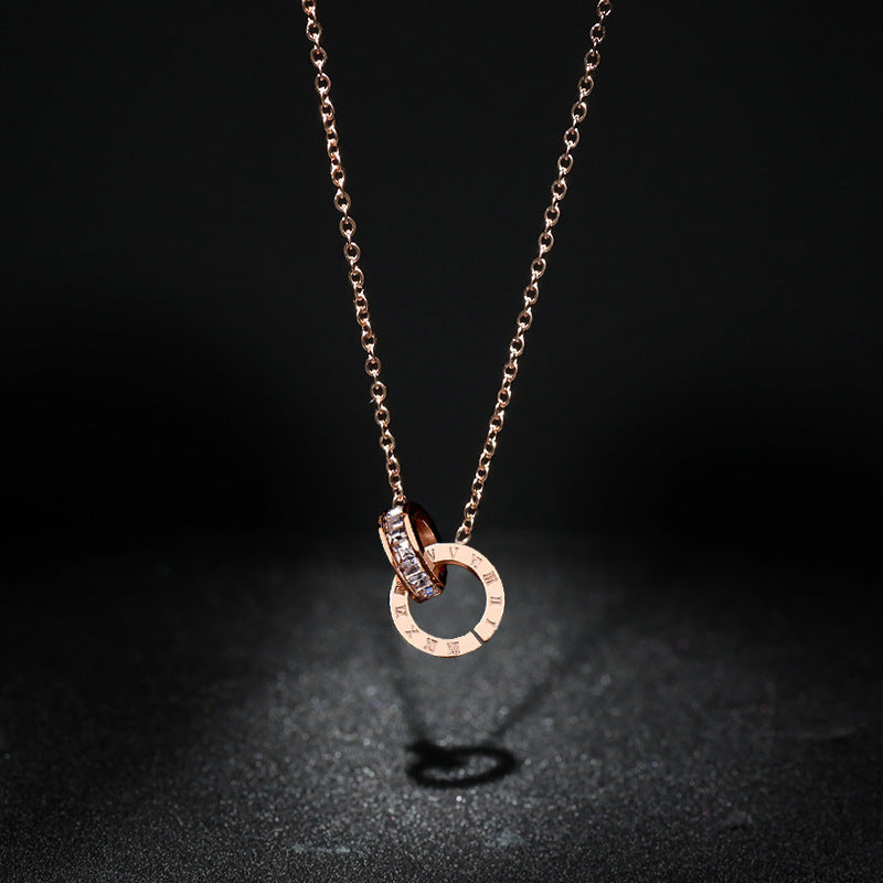 Melissa™ | Custom Number Pendant Necklace