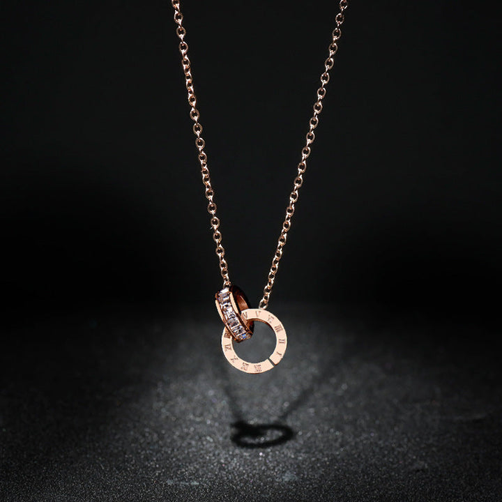 Melissa™ | Custom Number Pendant Necklace