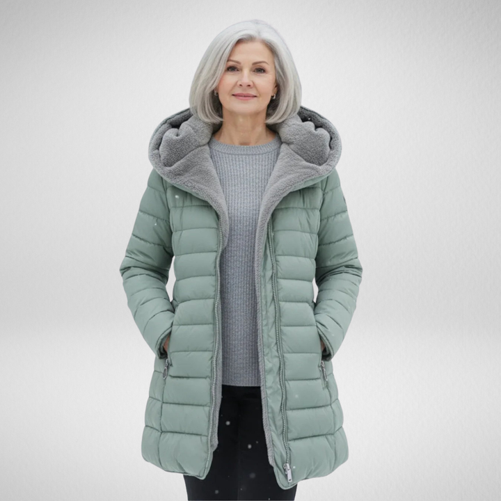 Kailani™ | Warm Hooded Insulated Winter Jacket