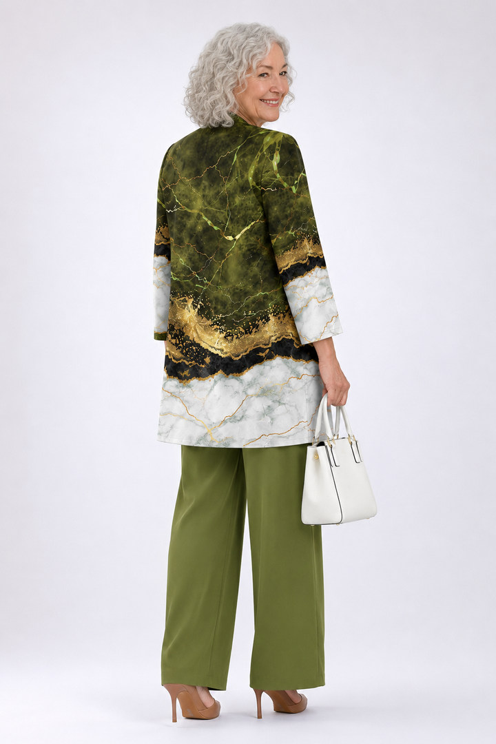 Veridelle - Printed Three-Piece Set