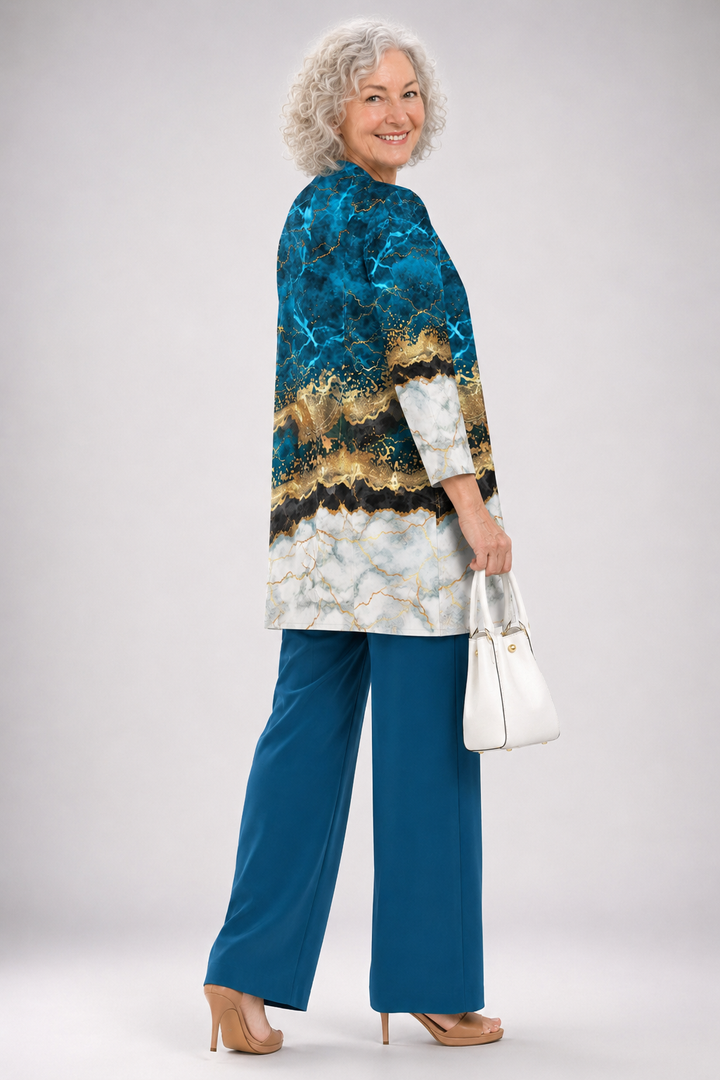 Azure - Marble Luxe Three-Piece Set