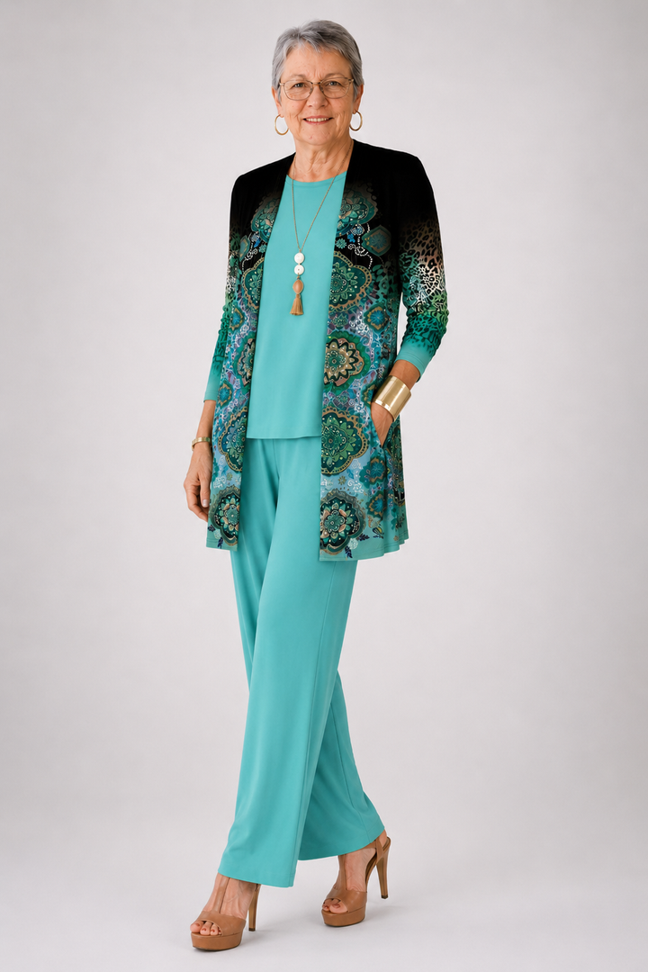 Celeste - Mandala Accent Three-Piece Set