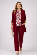 Scarlett - Floral Charm Three-Piece Set