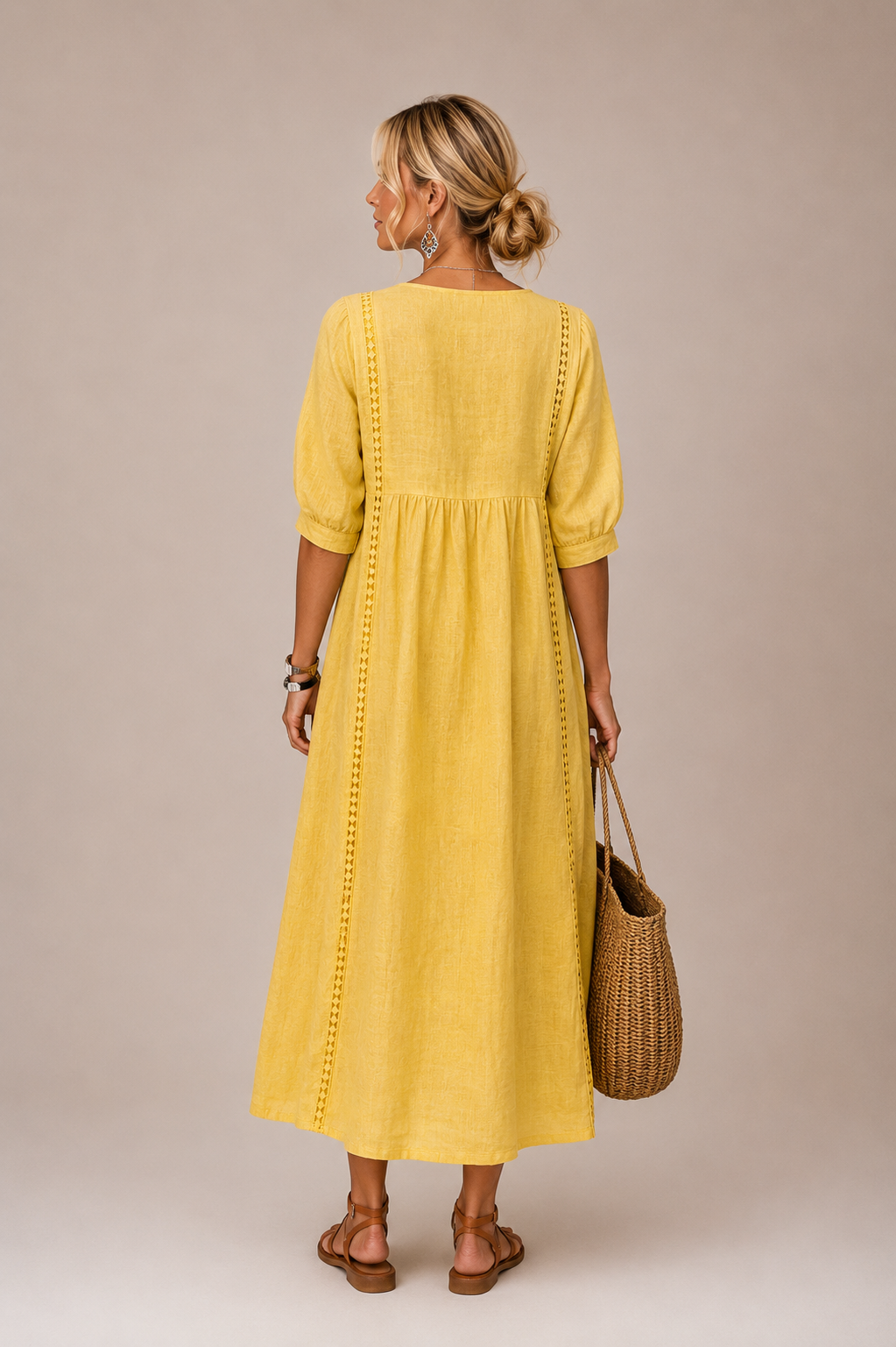 Uliana™ | Lightweight Summer Midi Dress