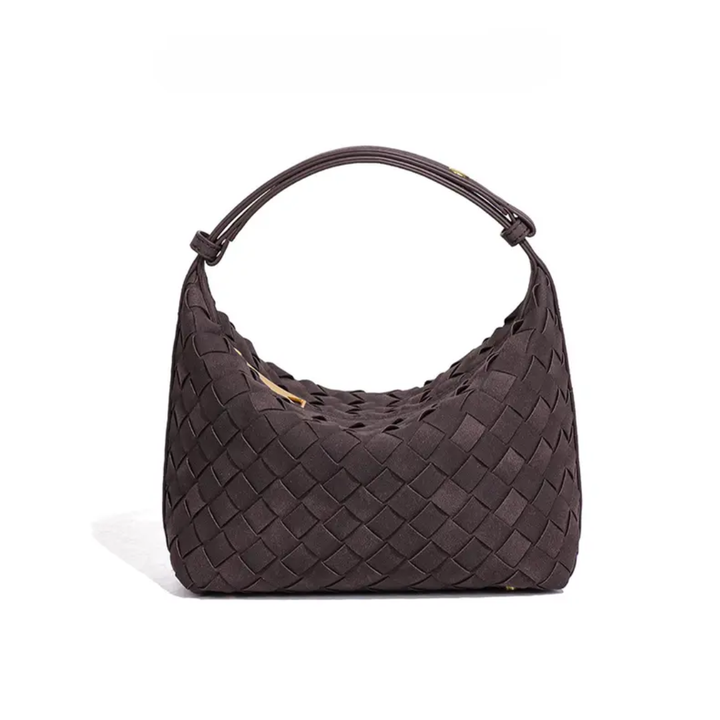 Eleanor – Matte Woven Structured Handbag