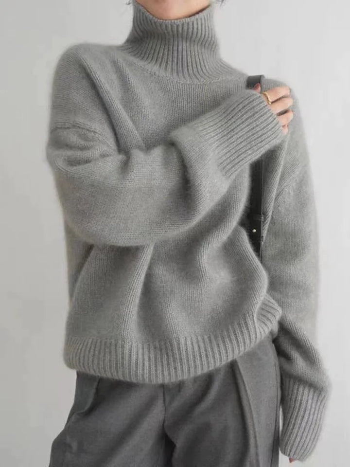 Freya™ | Ribbed Turtleneck Sweater