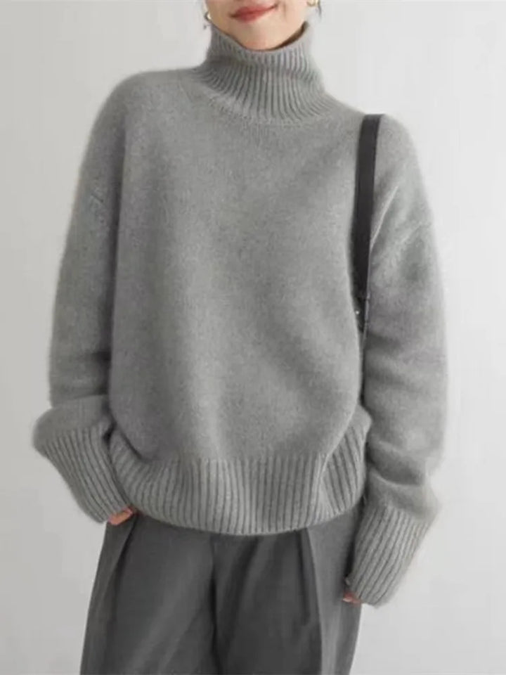 Freya™ | Ribbed Turtleneck Sweater