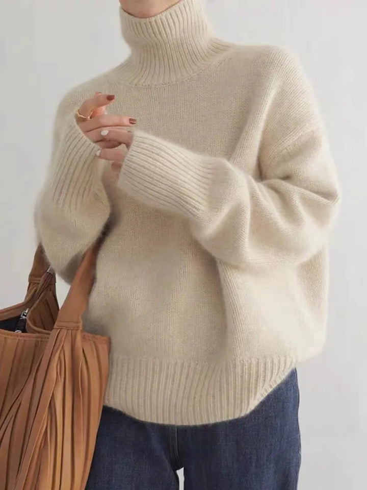 Freya™ | Ribbed Turtleneck Sweater