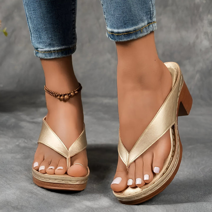 Jacqueline™ | Elegant High Heel Mules