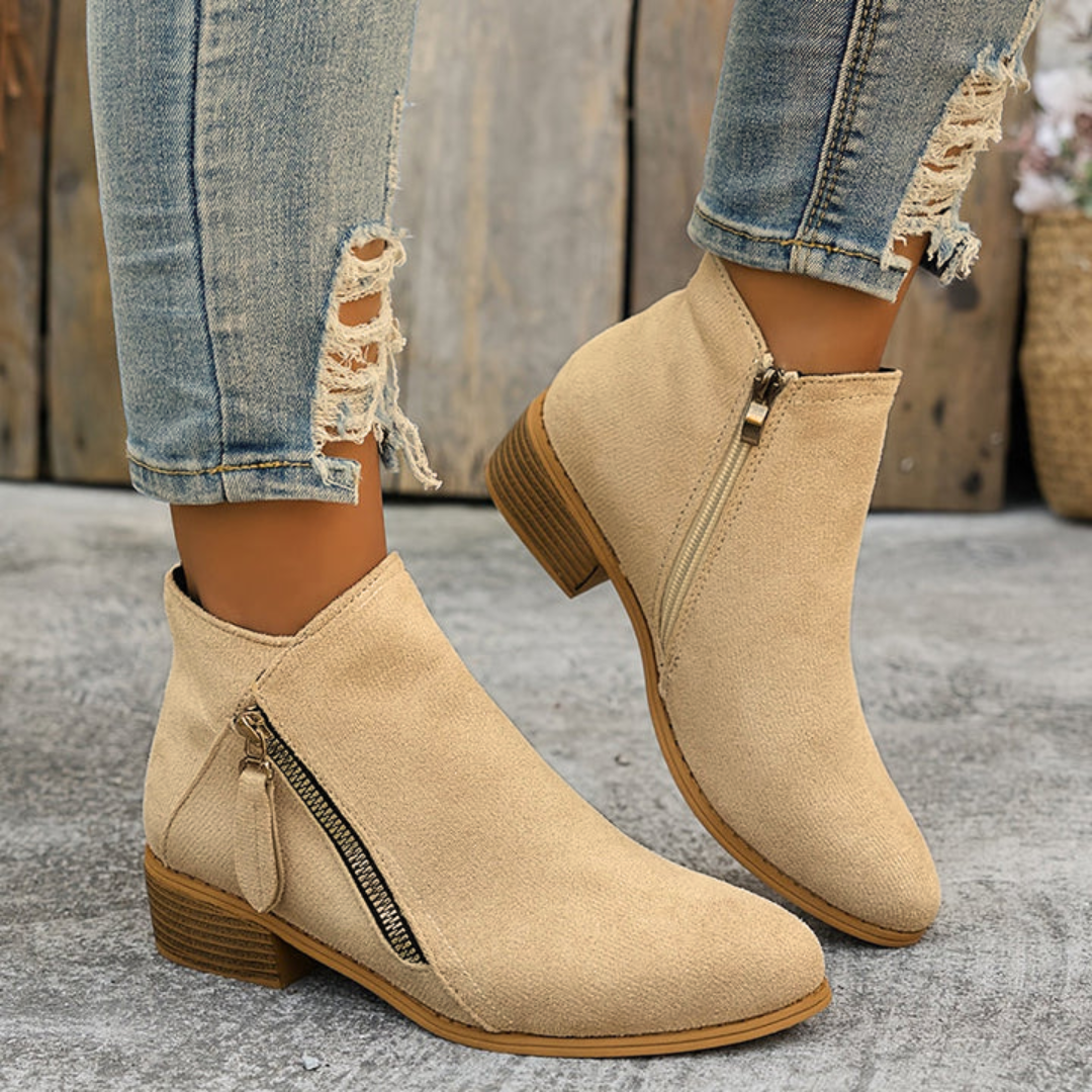 Lacey™ | Cushioned Comfort Ankle Boots